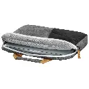 Hama Sacoche d’ordinateur port. "Florence", jusq. 44cm (17,3"), noire/grise