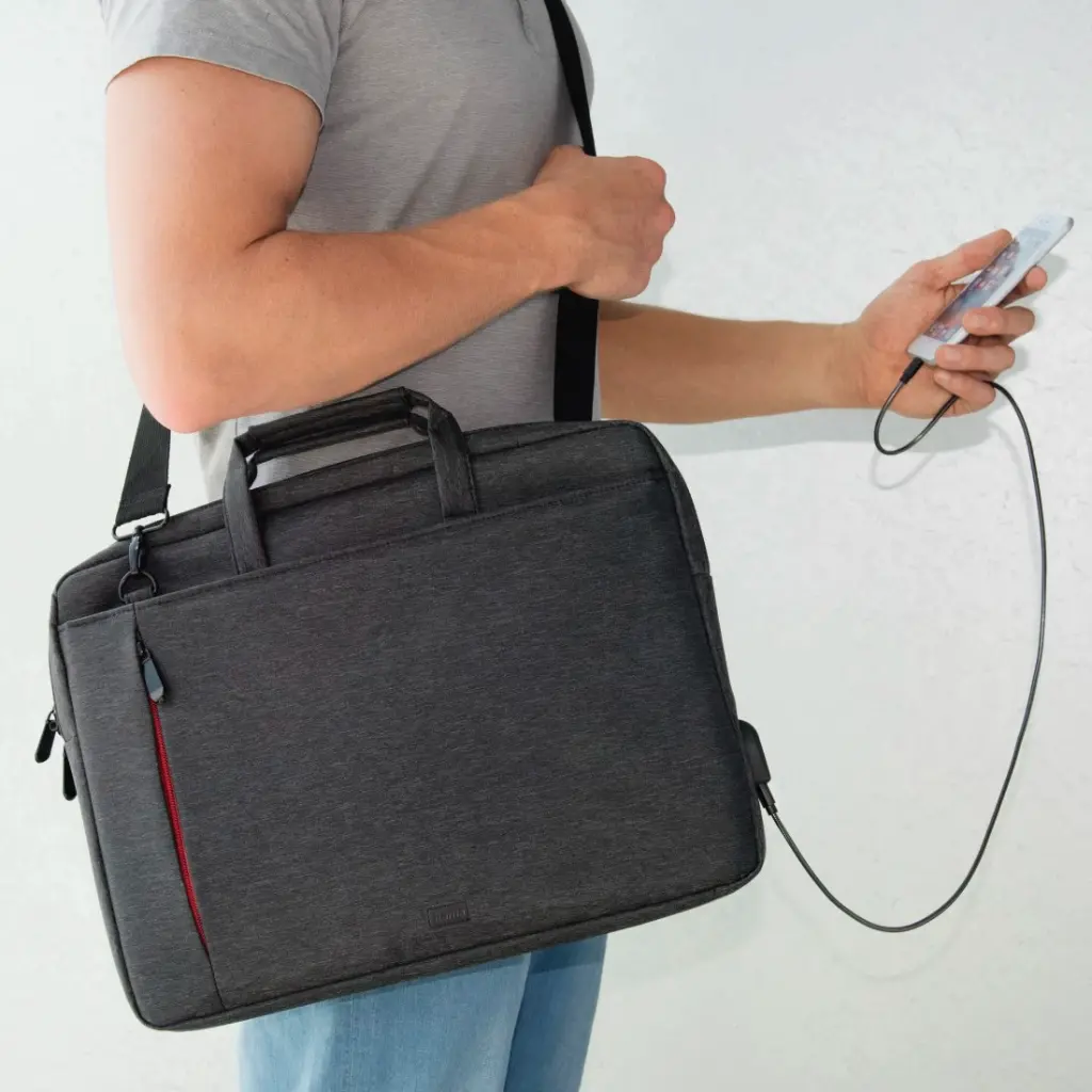 Hama Sacoche d’ordinateur portable "Manchester", jusq. 40 cm (15,6"), noire