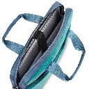 Hama Sacoche d’ordin. port. "Velvet" jus. 34 - 36 cm (13,3"-14,1"), pétrole