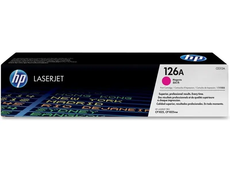 HP 126A Magenta Original Toner Cartridge (CE313A)