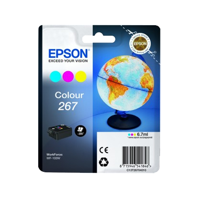 Epson T26704010 (T266) - 3-couleurs - Cartouche d'encre - Grande capacité