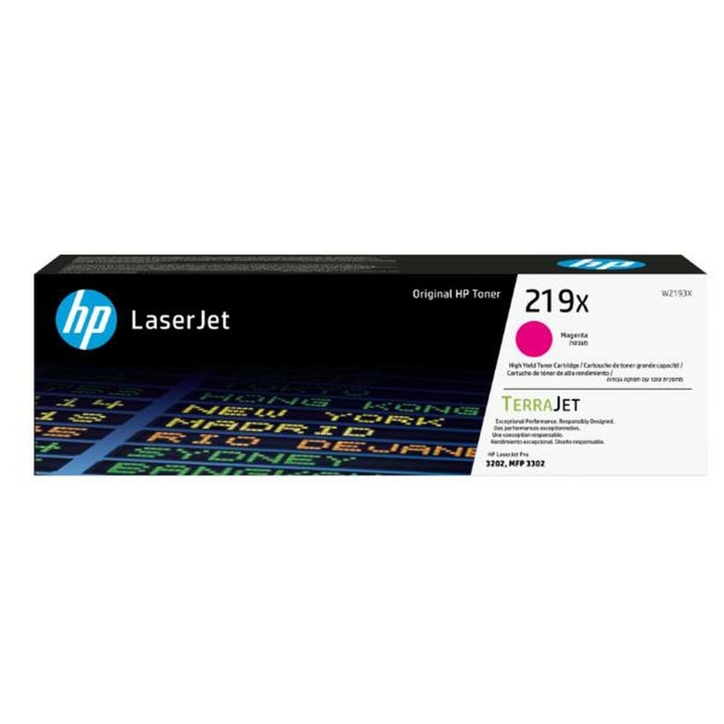 HP 219X (W2193X) - Magenta - Toner - Grande capacité 