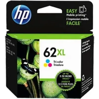 HP 62XL (C2P07AE) - 3-couleurs - Cartouche d'encre - Grande capacité