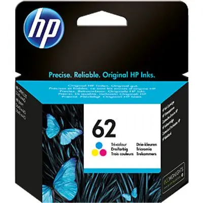 HP 62 (C2P06AE) - 3-couleurs - Cartouche d'encre