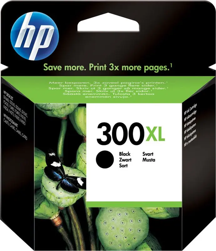 HP 300XL (CC641EE) - Noir - Cartouche d'encre - Grande capacité