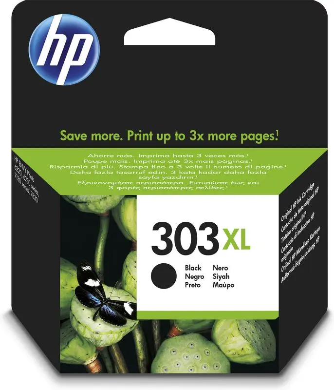 HP 303XL (T6N04AE) - Noir - Cartouche d'encre - Grande capacité