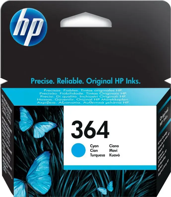 HP 364 (CB318EE) - Cyan - Cartouche d'encre