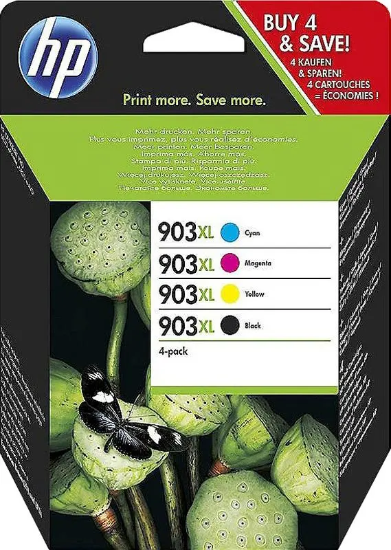 HP 903XL (3HZ51AE) - 4 couleurs - Grande capacité