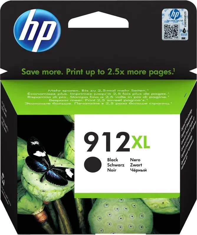 HP 912XL (3YL84AE) - Noir - Grande capacité