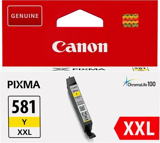 Canon CLI-581XXL Y - Jaune - Très grande capacité