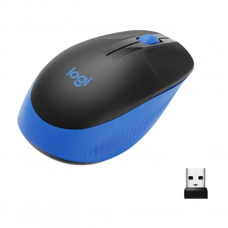 Logitech wireless mouse m190 blue