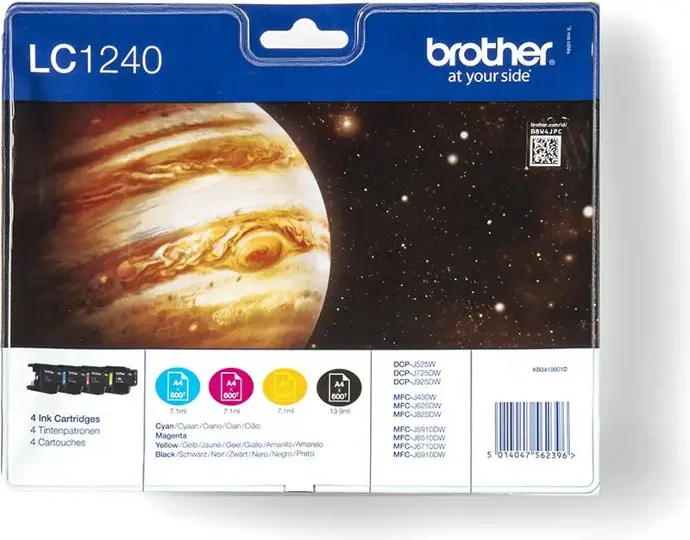 Brother LC-1240VALBP - 4 couleurs - Multipack