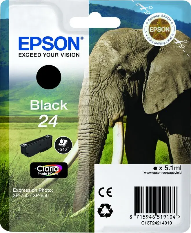 Epson 24 (C13T24214012) - Noir