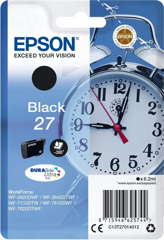 Epson 27 (C13T27014012) - Noir