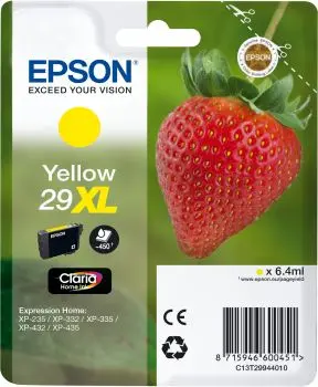 Epson 29XL (C13T29944012) - Jaune - Grande capacité