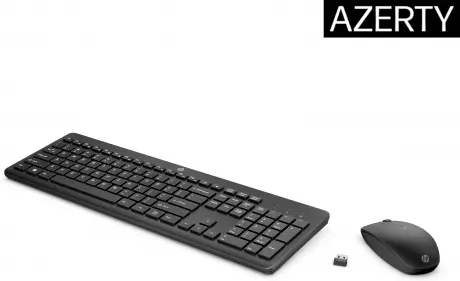 Ensemble souris et clavier sans fil HP 230 BE White