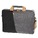 Hama Sacoche d’ordinateur port. "Florence", jusq. 40cm (15,6"), noire/grise