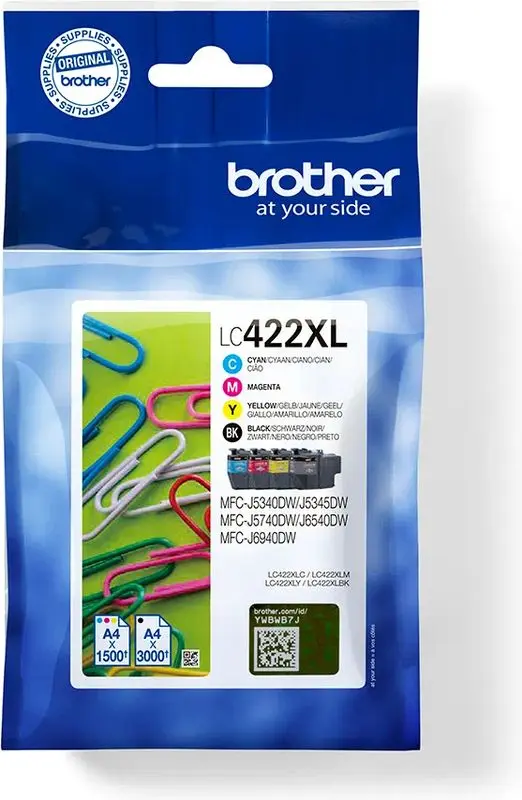 Brother LC-422XLVAL - 4 couleurs
