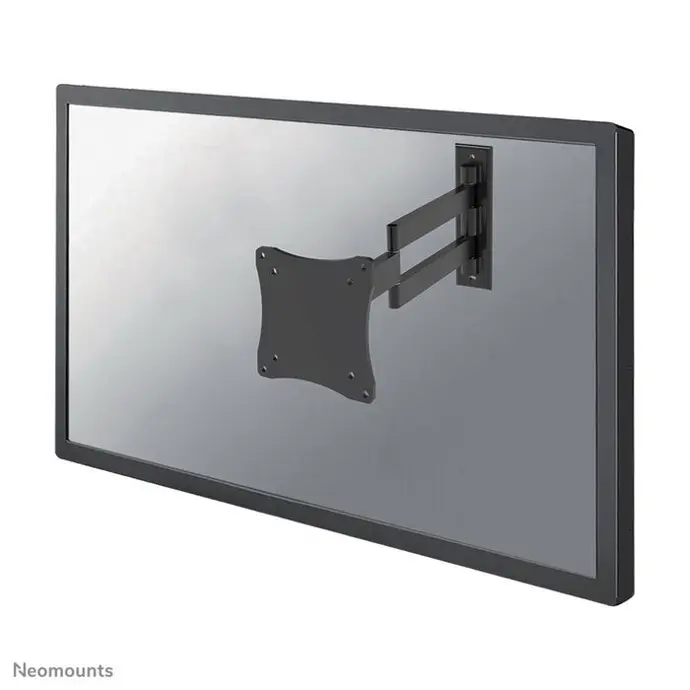 Neomounts by Newstar Le support mural NewStar, modèle FPMA-W830BLACK est un support mural avec inclinaison et pivot pour écrans jusqu’à 68.58 cm (27") (69 cm)