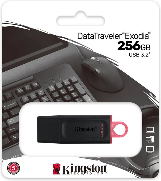 Kingston DTX/256GB DataTraveler Exodia 256GB USB 3.2 
