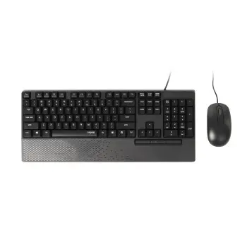 Rapoo NX2000 Ensemble Clavier + Souris AZERTY (BE) Noir