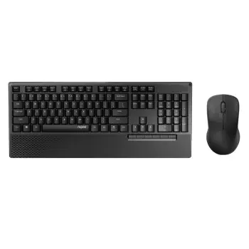 Rapoo X1960S Ensemble Clavier + Souris AZERTY (BE) Noir