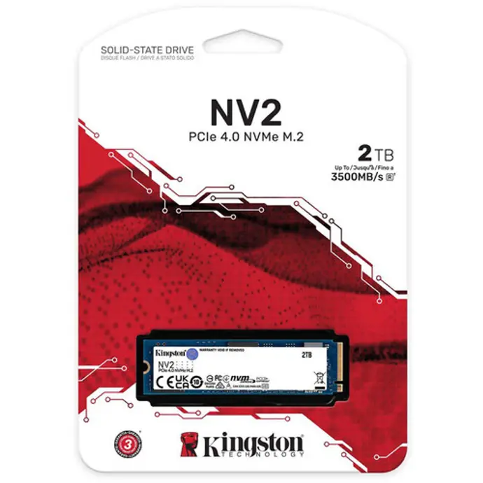 Option 2 Tb Supplémentaires (Kingston NV2 2TB M.2 SSD)