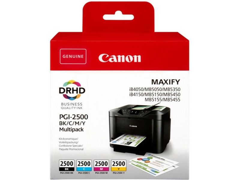 Canon PGI-2500 - 4 couleurs - Cartouche d'encre - Multipack