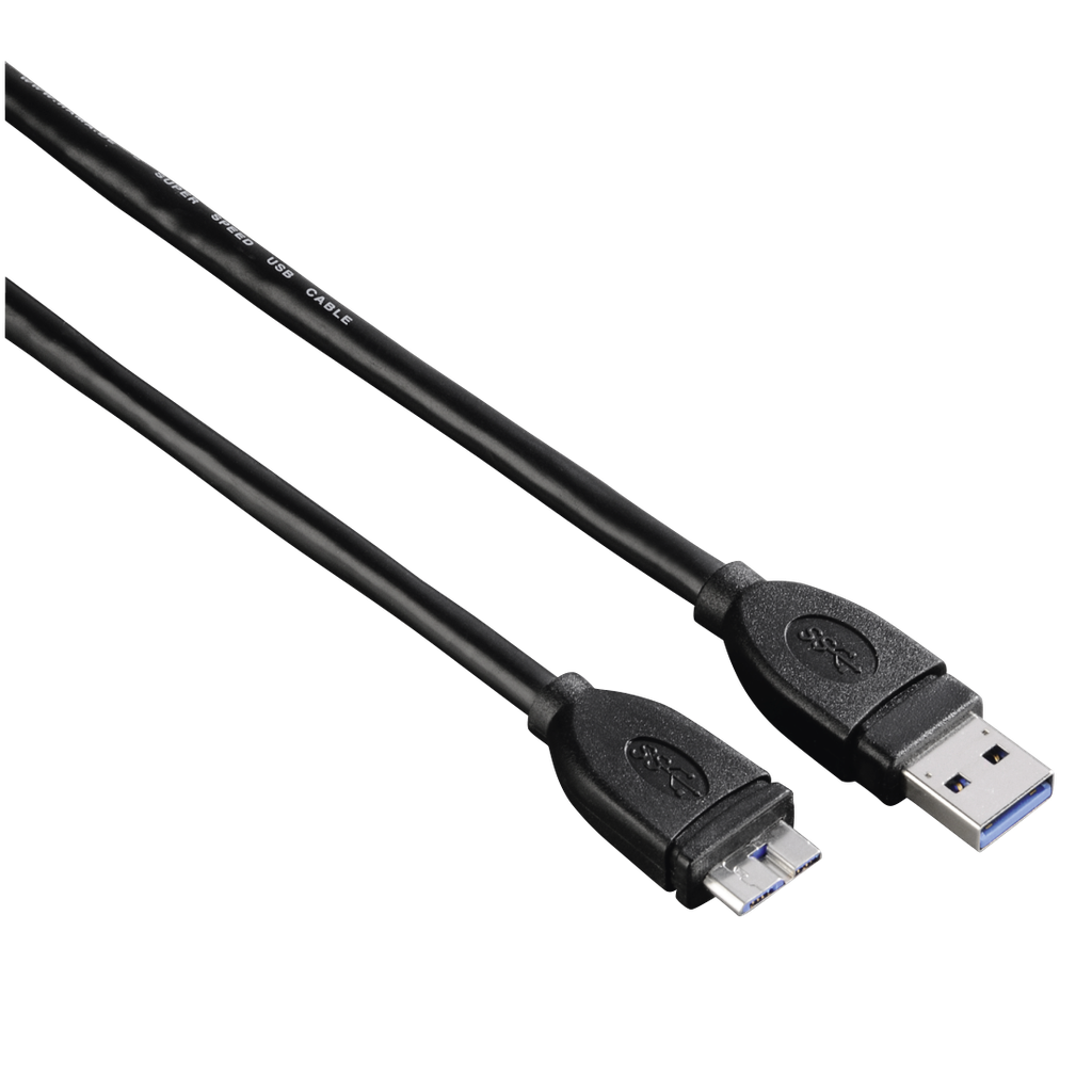 Hama Câble micro USB-3.0, blindé, 0,75 m