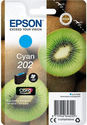 Epson 202 (C13T02F24010) - Cyan