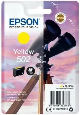 Epson 502 (C13T02V44010) - Jaune