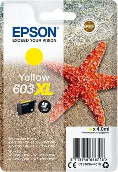 Epson 603XL (C13T03A44010) - Jaune - Grande capacité