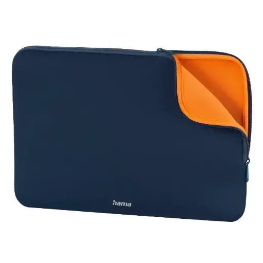 Hama Housse pour ordinateur portable "Néoprène", taille d'écran jusqu'à 40 cm (15,6"), bleu