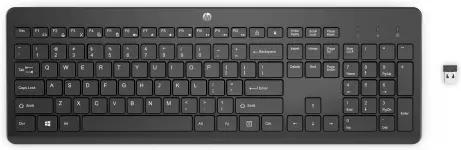 HP 230 Wireless Keyboard (Black) BEL 3L1E7AA#AC0