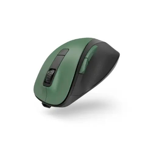 Hama Souris opt. ss fil 6 btons "MW-500 Recharge", batt., ergo., vert forêt