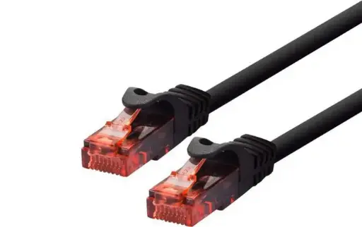 LOGON PROFESSIONAL PATCH CABLE U/UTP CAT6 - 2M BLACK