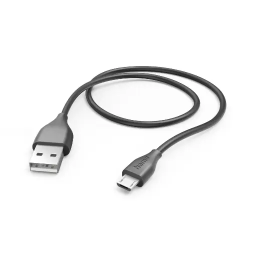 Hama Câble de chargement, USB-A - micro USB, 1,5 m, noir