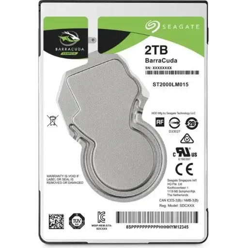 Disque dur Seagate 3,5" 2 To ST2000DM008 Barracuda