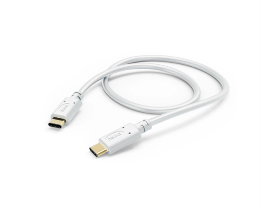 [00201592] Hama Câble de charge, USB-C - USB-C, 1,5 m, blanc
