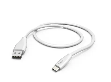 [00201596] Hama Câble de charge, USB-A - USB-C, 1,5 m, blanc