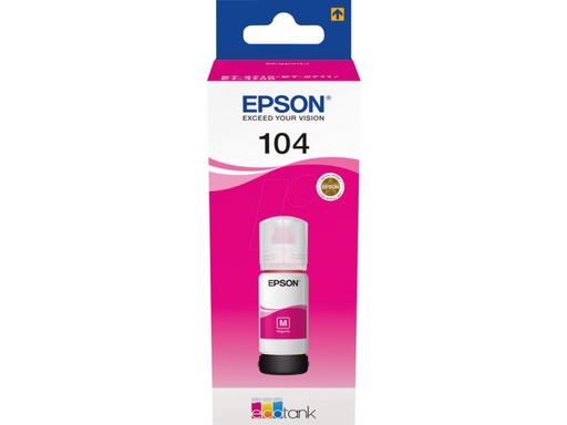 Epson 104 (C13T00P340) - Magenta - Cartouche d'encre
