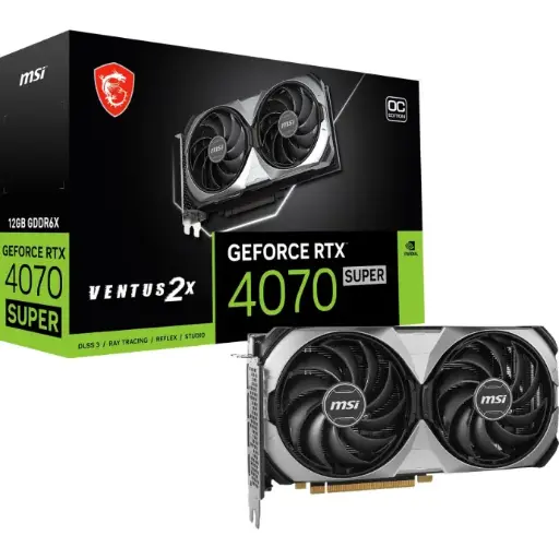 MSI GeForce RTX 4070 SUPER 12G VENTUS 2X