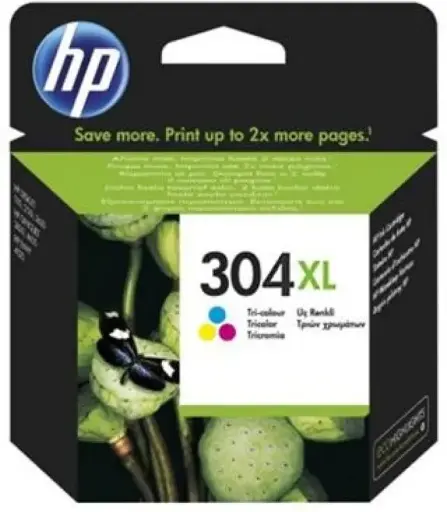 HP 304XL (N9K07AE) - 3-couleurs - Cartouche d'encre - Grande capacité