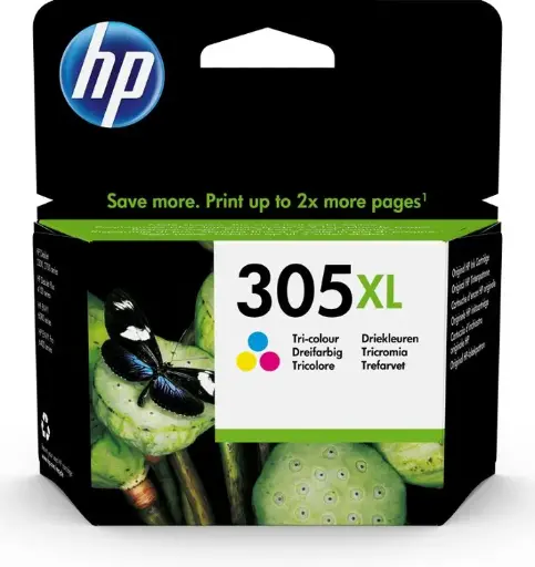 HP 305XL (3YM63AE) - 3-couleurs - Cartouche d'encre - Grande capacité