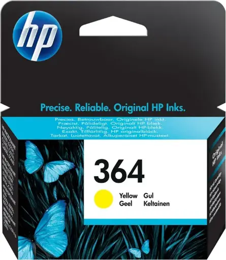 HP 364 (CB320EE) - Jaune - Cartouche d'encre