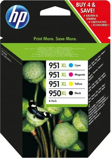 HP 950/951XL (C2P43AE) - 4 couleurs - Grande capacité - Multipack