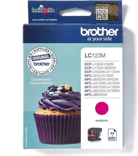 Brother LC-123M - Magenta