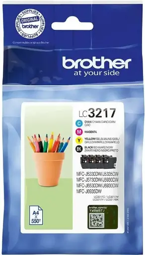 Brother LC-3217VAL - 4 couleurs - Multipack