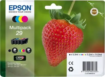 Epson 29 (C13T29864012) - 4 couleurs - Multipack