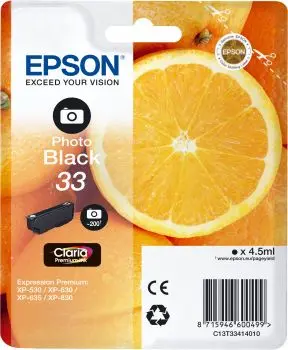 Epson 33 (C13T33414012) - Noir photo